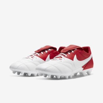 Nike Premier II FG - Férfi Focicipő - Piros/Piros/Fehér